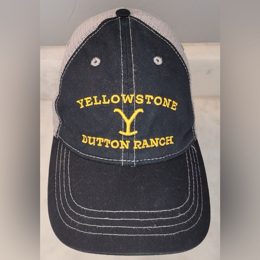 Yellowstone Dutton Ranch Logo Embroidered RetroTrucker Hat